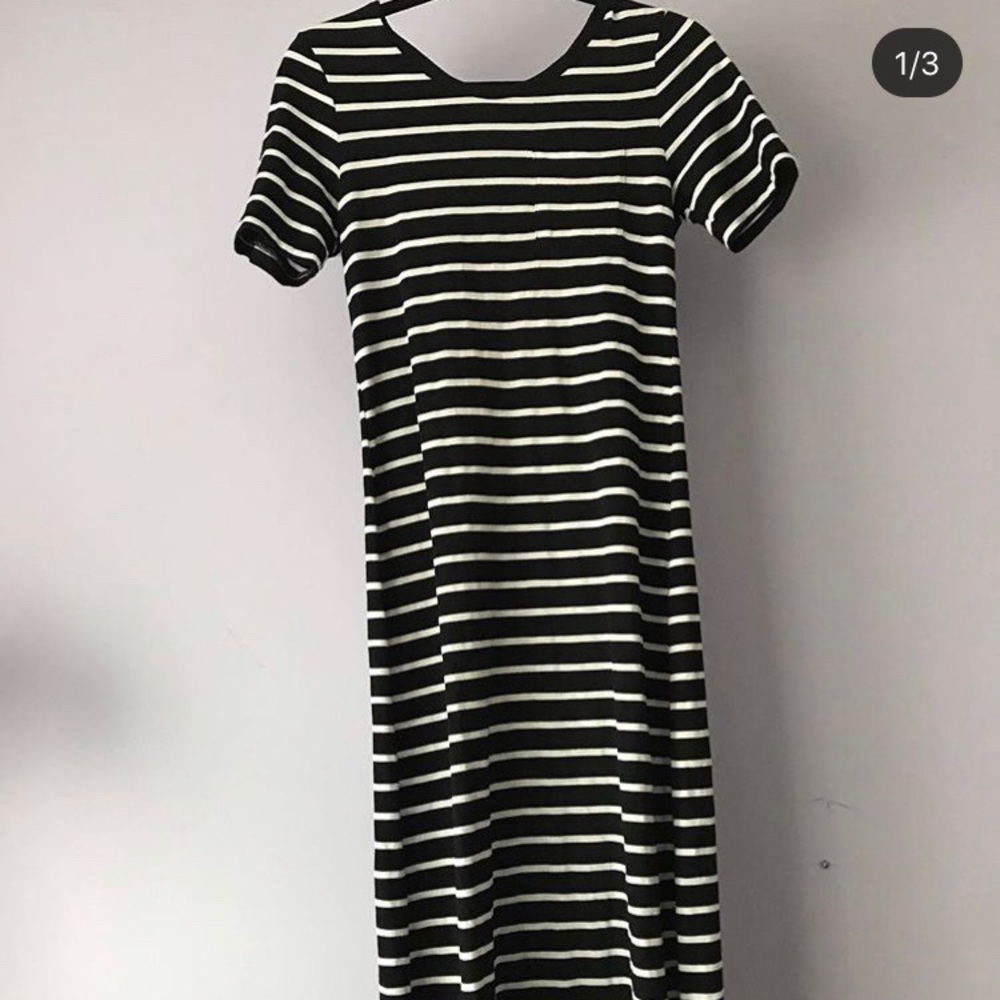 Long Striped Dress